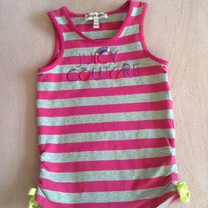 Juicy Couture Girls' Tank Top Pink/Grey